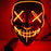 Led Mask Halloween Party Masque