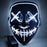 Led Mask Halloween Party Masque