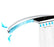 Pressure Rainfall Shower Head 300 Holes Shower Head Water Saving Filter