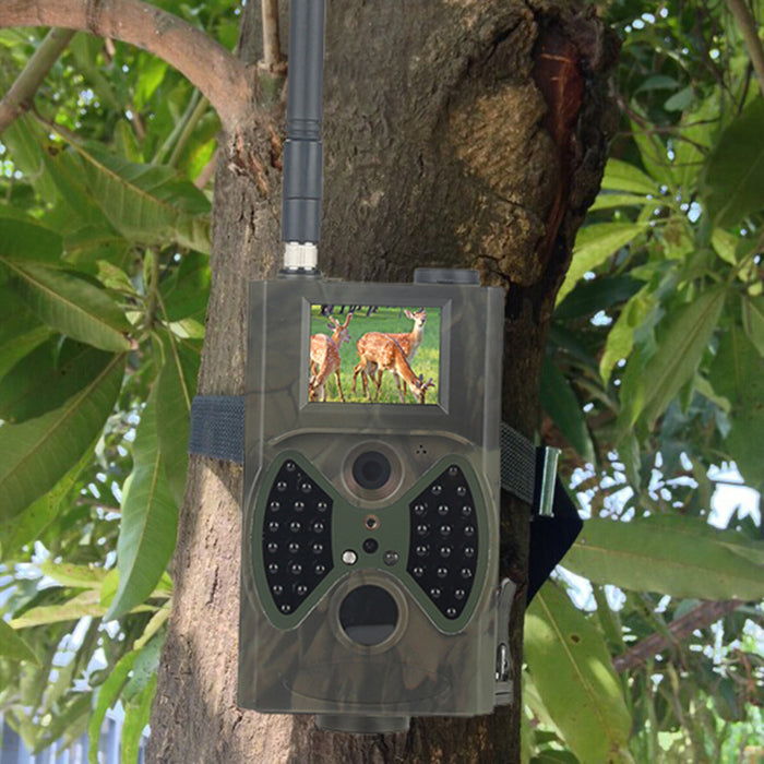 Hunting Camera GSM 12MP 1080P Photo Traps Night Vision