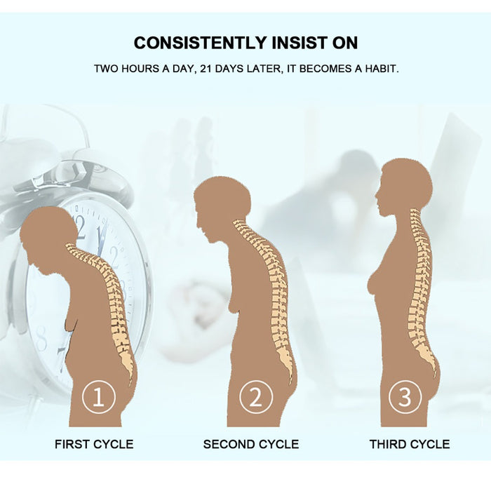 Adjustable Adult Back Shoulder Posture Correction Women Men Back Support