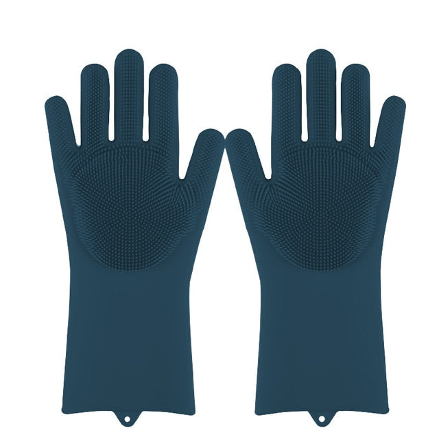 Magic Silicone Dish Washing Gloves