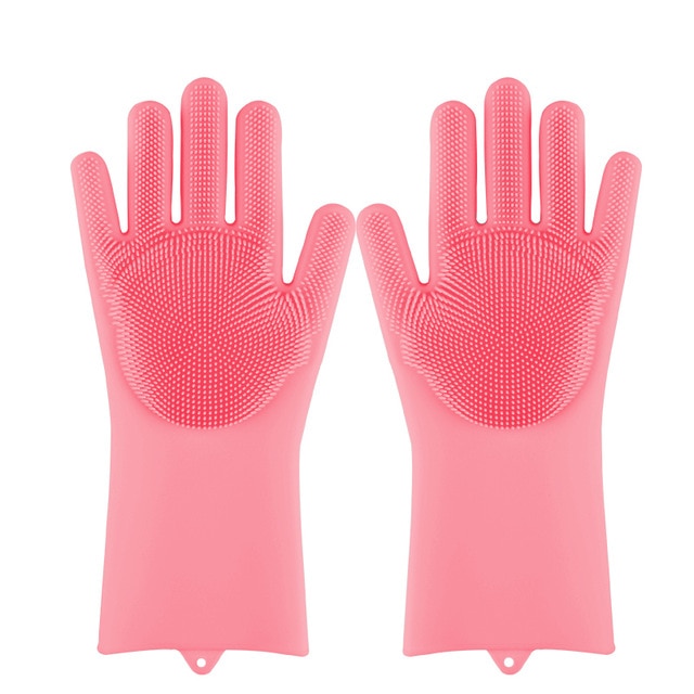 Magic Silicone Dish Washing Gloves