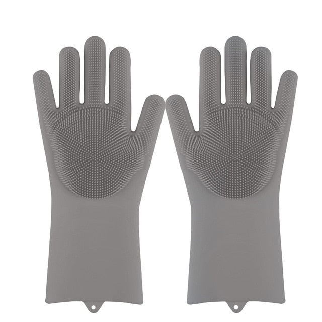Magic Silicone Dish Washing Gloves