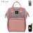 Large Capacity Nappy Bag with USB
