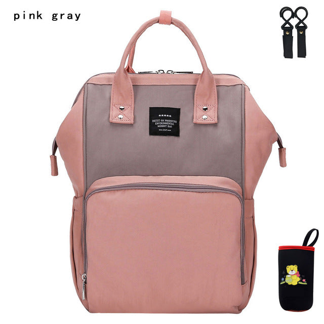 Large Capacity Nappy Bag with USB