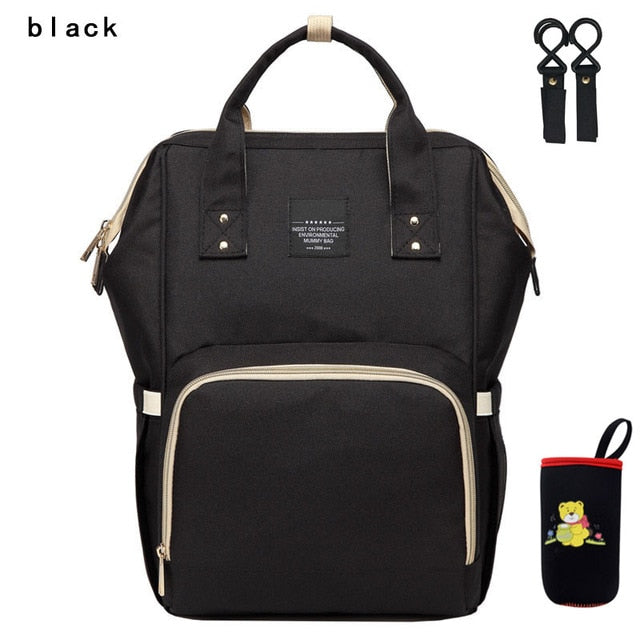 Large Capacity Nappy Bag with USB