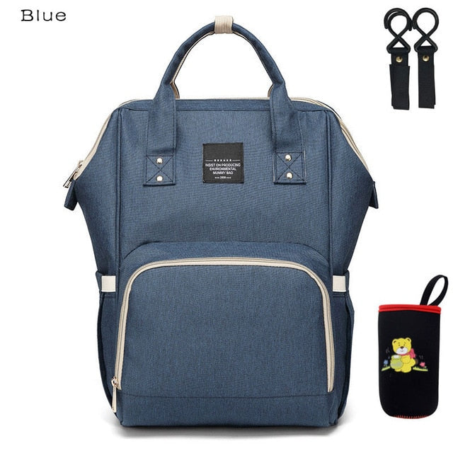 Large Capacity Nappy Bag with USB