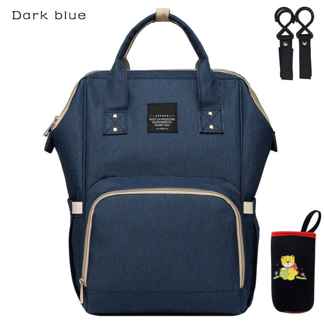 Large Capacity Nappy Bag with USB