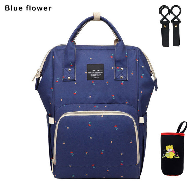 Large Capacity Nappy Bag with USB