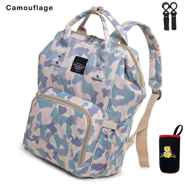 Large Capacity Nappy Bag with USB