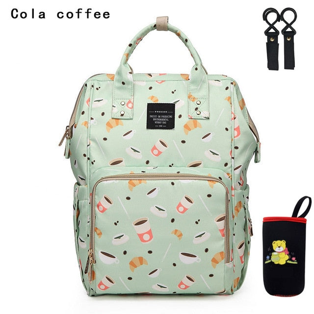 Large Capacity Nappy Bag with USB