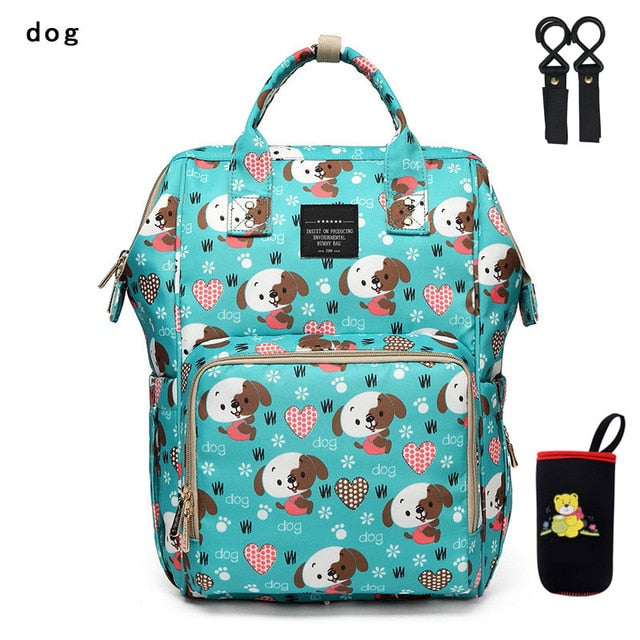 Large Capacity Nappy Bag with USB