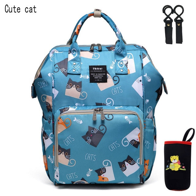 Large Capacity Nappy Bag with USB
