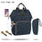 Large Capacity Nappy Bag with USB