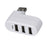 Mini Rotatable 3-Port USB Hub