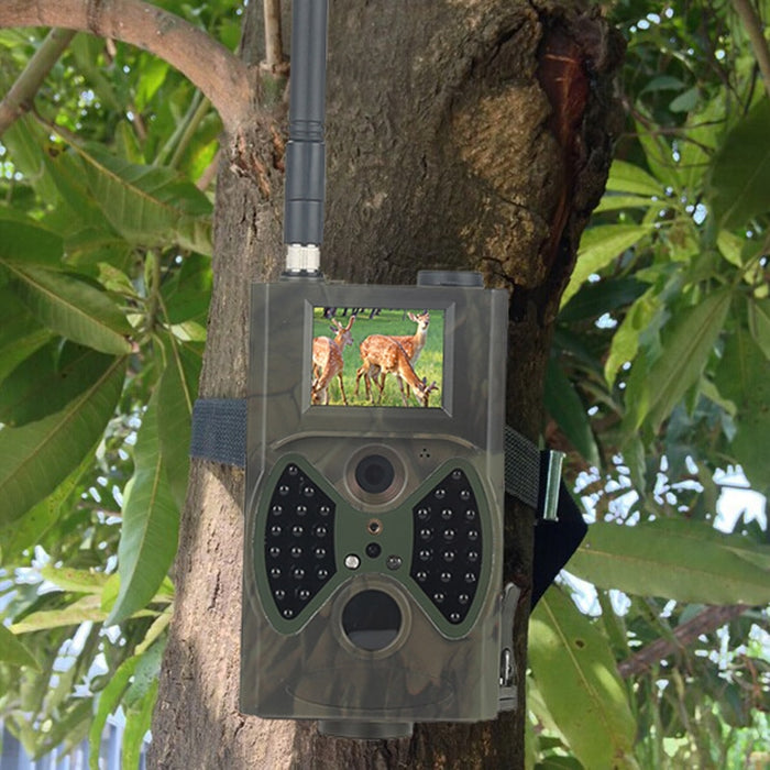 Hunting Camera GSM 12MP 1080P Photo Traps Night Vision