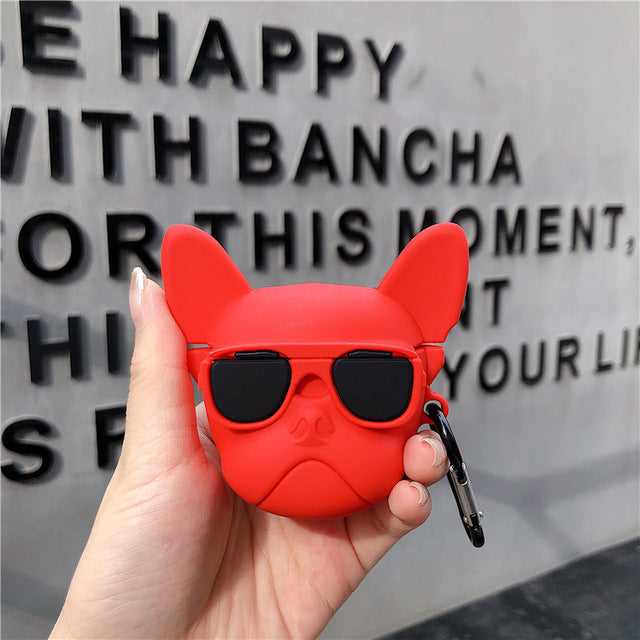 French Bulldog Case for Apple Airpod