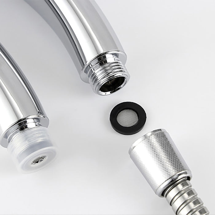 Pressure Rainfall Shower Head 300 Holes Shower Head Water Saving Filter