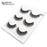 New 3 pairs natural false eyelashes fake lashes long makeup 3d mink lashes extension eyelash mink eyelashes for beauty #X11