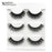 New 3 pairs natural false eyelashes fake lashes long makeup 3d mink lashes extension eyelash mink eyelashes for beauty #X11