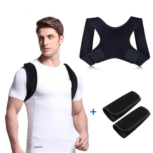 Adjustable Adult Back Shoulder Posture Correction Women Men Back Support