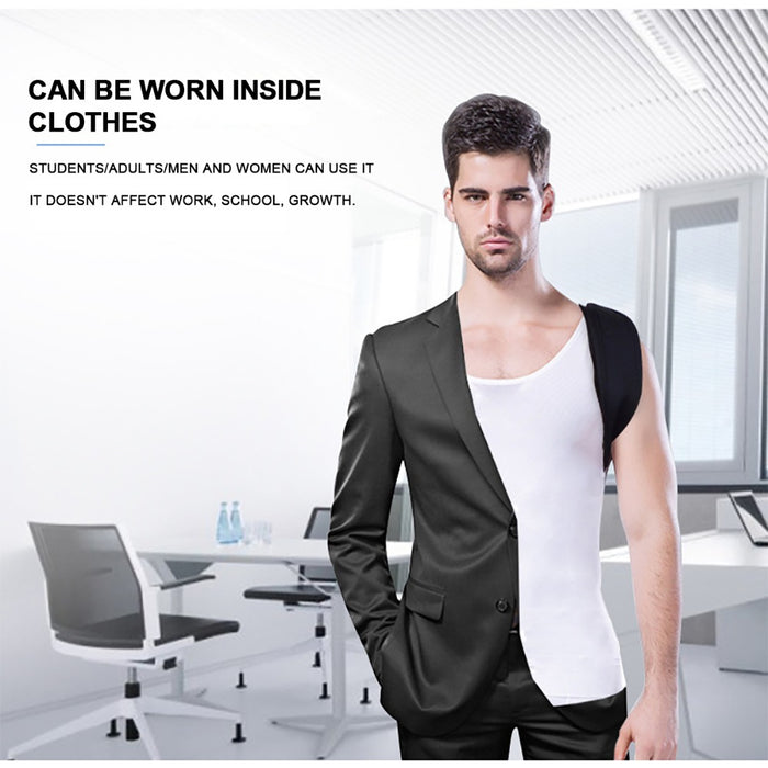 Adjustable Adult Back Shoulder Posture Correction Women Men Back Support