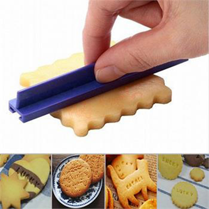 DIY Letter Cookie Stamp