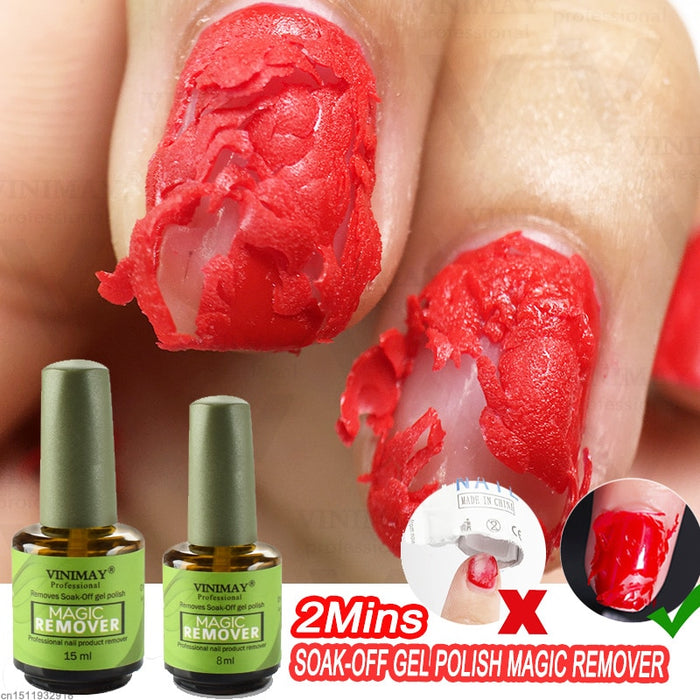 2 Minutes Burst Nail Polish Gel Magic Remover
